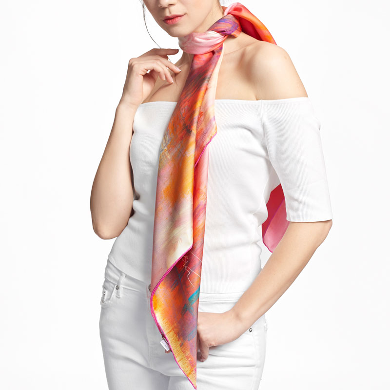 摩登上海&middot;序四真絲大方巾