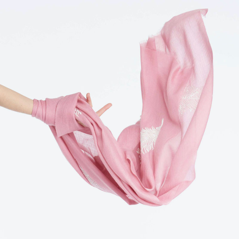 璀璨上海&middot;天使羽毛羊絨披肩